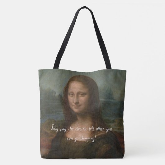 Mona lisa tasche (Rückseite)