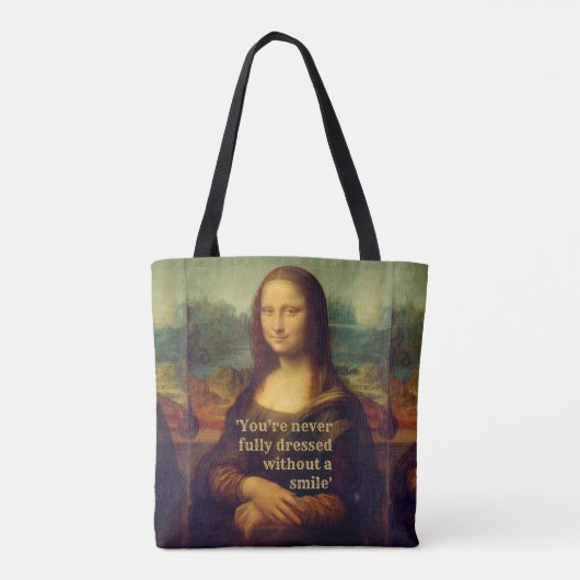 Mona Lisa Tasche (Rückseite)