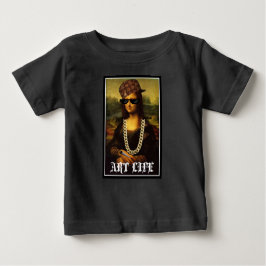 Mona Lisa Thug Art Life Baby T-shirt