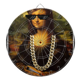 Mona Lisa Thug Art Life Dartscheibe