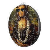 Mona Lisa Thug Art Life Dartscheibe (Vorderseite rechts)