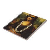 Mona Lisa Thug Art Life Fliese (Seite)