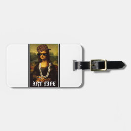 Mona Lisa Thug Art Life Gepäckanhänger