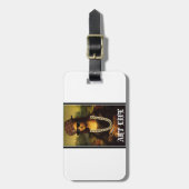 Mona Lisa Thug Art Life Gepäckanhänger (Vorderseite vertikal)