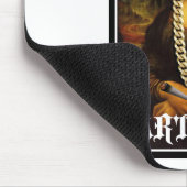 Mona Lisa Thug Art Life Mousepad (Ecke)
