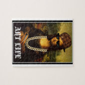 Mona Lisa Thug Art Life Puzzle (Horizontal)