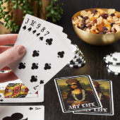 Mona Lisa Thug Art Life Spielkarten (In Situ)