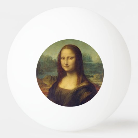 Mona Lisa Tischtennisball (Vorderseite)