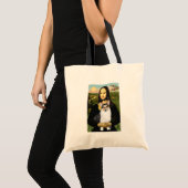 Mona Lisa - Tri Color Welsh Corgi 10 Tragetasche (Vorderseite (Produkt))