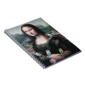 Mona Lisa u. Budgies Notizblock (Rechte Seite)