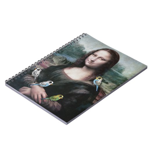 Mona Lisa u. Budgies Notizblock (Linke Seite)