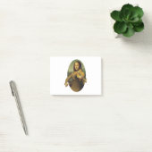 Mona Lisa übt Violine oder Viola Post-it Klebezettel (Büro)