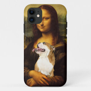 Mona Lisa und ihr Stier-Hundiphone Fall iPhone 11 Hülle
