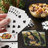 Mona Lisa und ihre Airedale (#1) Spielkarten (In Situ)