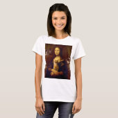 Mona Lisa und ihre Katze T-Shirt (Vorne ganz)