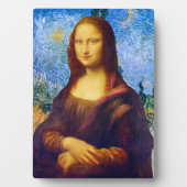 Mona Lisa und Van Gogh Fotoplatte (Vorderseite)