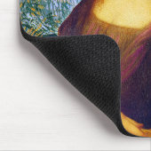 Mona Lisa und Van Gogh Mousepad (Ecke)