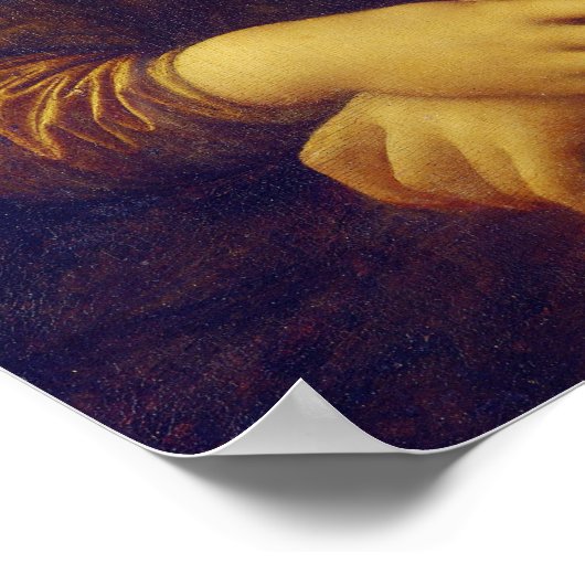 Mona Lisa und Van Gogh Poster (Ecke)