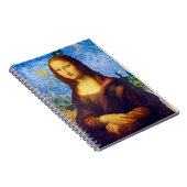 Mona Lisa und Van Gogh Square Notizblock (Rechte Seite)