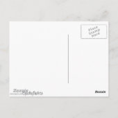 Mona Lisa Unentschlossen Postkarte (Rückseite)