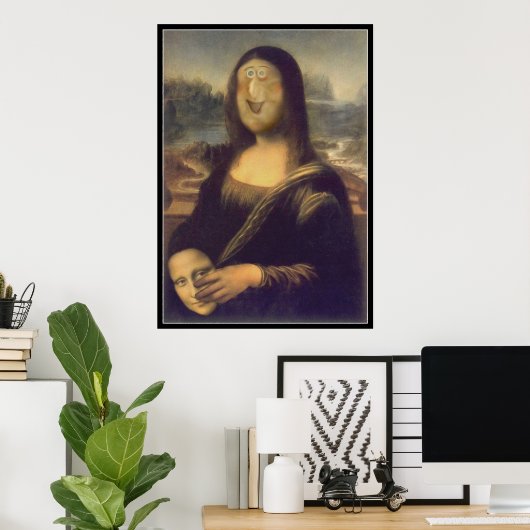 Mona Lisa - unmasked Poster (Heimbüro)