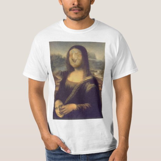 Mona Lisa - unmasked T-Shirt (Vorderseite)