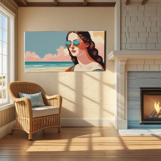 Mona Lisa Urlaubsvibes Poster