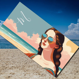 Mona Lisa Vacation Vibes Strandtuch