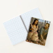 Mona Lisa & Van Gogh Backen Notizblock (Innenseite)