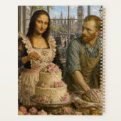 Mona Lisa & Van Gogh Backen Planer (Rückseite)