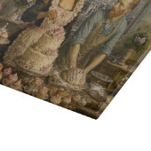 Mona Lisa & Van Gogh Backen Schneidebrett (Ecke)