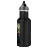 Mona Lisa Via Corona Virus Edelstahlflasche (Rechts)