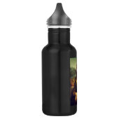 Mona Lisa Via Corona Virus Edelstahlflasche (Links)