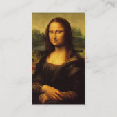 Mona Lisa Visitenkarte (Rückseite)