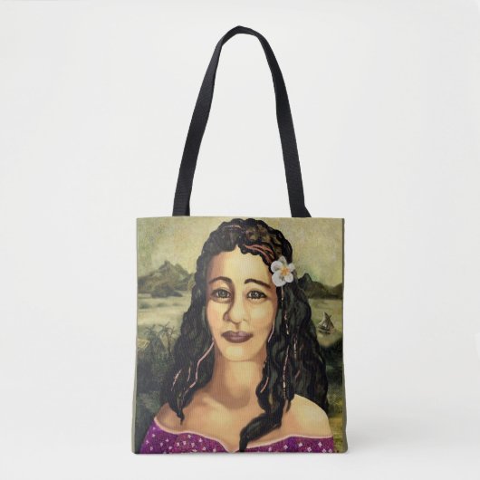 Mona Lisa vom Pazifik Tasche (Vorderseite)