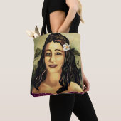 Mona Lisa vom Pazifik Tasche (Von Nahem)