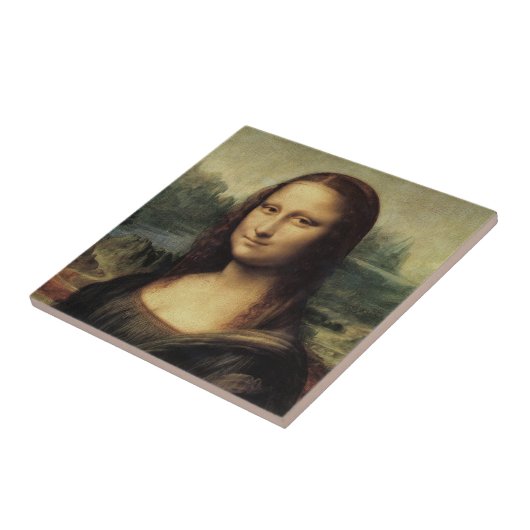 Mona Lisa von da Vinci Fliese (Seite)