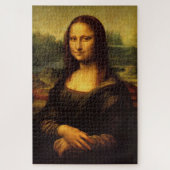 Mona Lisa von Da Vinci Puzzle (Vertikal)