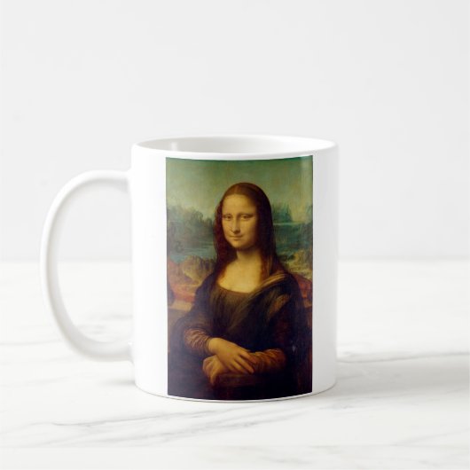 Mona Lisa von da Vinci - Tasse (Links)