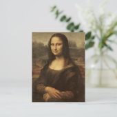 Mona Lisa von Leonardo da Vinci ca. 1505-1513 Postkarte (Stehend Vorderseite)