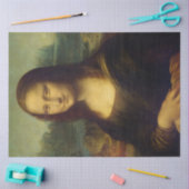 Mona Lisa von Leonardo Da Vinci Decoupage Seidenpapier (Basteln)