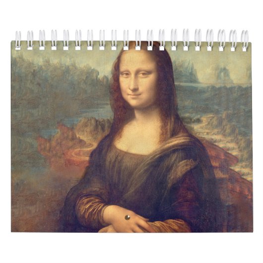 Mona Lisa von Leonardo da Vinci Kalender (Titelbild)