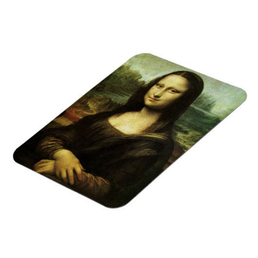 Mona Lisa von Leonardo da Vinci, Kunst der Renaiss Magnet (Linke Seite)
