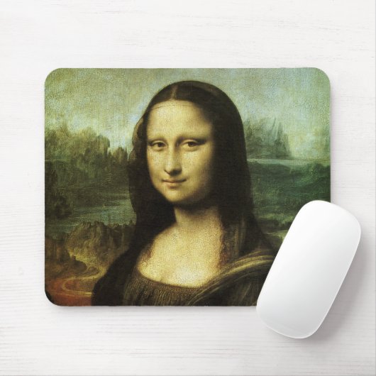 Mona Lisa von Leonardo da Vinci, Kunst der Renaiss Mousepad (Mit Mouse)