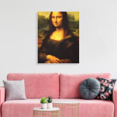 Mona Lisa von Leonardo Da Vinci Leinwanddruck (Insitu (Wohnzimmer))