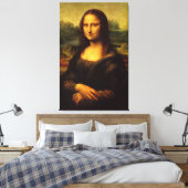 Mona Lisa von Leonardo Da Vinci Leinwanddruck (Insitu (Schlafzimmer))