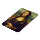 Mona Lisa von Leonardo Da Vinci Magnet (Linke Seite)