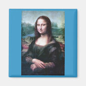 Mona Lisa von Leonardo Da Vinci Magnet (Vorne)