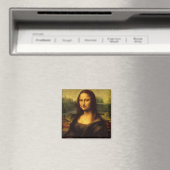 Mona Lisa von Leonardo Da Vinci Magnet (In Situ (Geschirrspüler))