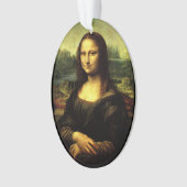 Mona Lisa von Leonardo da Vinci Ornament (Vorderseite)